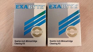 Exabyte Quarter-Inch Minicartridge Cleaning Kit (305000)- Set of 2