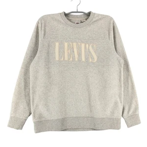 LEVI'S STRAUSS & CO Crew Neck Relaxed Jumper Pullover Sweater Men Size M - Picture 1 of 10