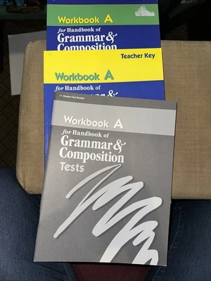 Abeka Grade 11 Grammar and Composition Workbook A Test & Test Key Books - Image 1 of 4
