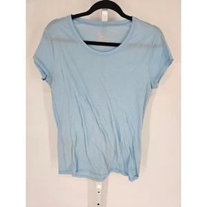 No Boundaries Women's Sky Blue Crewneck Short Sleeve T-Shirt Size XL - Picture 1 of 3