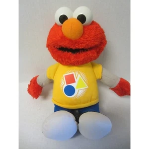 TALKING SESAME STREET HASBRO MECEDORA FORMAS 13" PELUCHE MUÑECA ELMO 2010  - Imagen 1 de 3