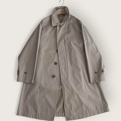 Mackintosh Philosophy Olmetex Long Coat Polyester Cotton Blend Used -From Japan - Image 1 of 4