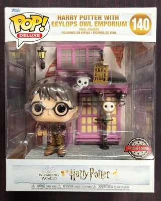 Harry Potter - Pop! - Harry with Eeylops Owl Emporium n°140 exclusive - Funko - Photo 1/2