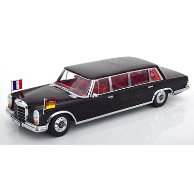 Kkdc181134 1/18 Mercedes 600 W100 Pullman Willy Brandt/Georges Pompidou Diecast - Image 1 of 4