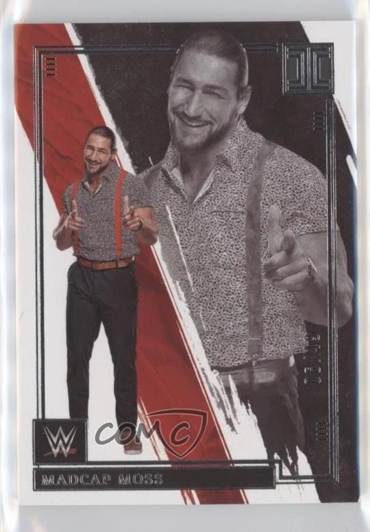 2022 Panini Impeccable WWE Silver /49 Madcap Moss #73 Rookie RC - Image 1 of 2