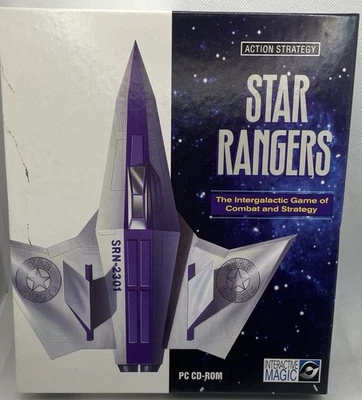 1995 Star Rangers | Big Box Interactive Magic | PC | CIB | Vintage & Retro | USA - Image 1 of 4