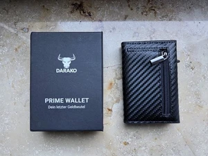 Cartera DARAKO Prime con compartimento para monedas y protección RFID contra robo de datos - Imagen 1 de 2