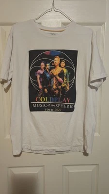 Camiseta Coldplay Music Of The Spheres Tour 2022 talla L Foto 1 de 4