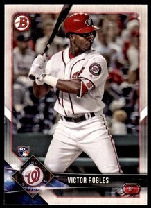 2018 Bowman Victor Robles Baseball Cards #6 - Picture 1 of 2