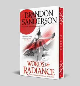 Words of Radiance | Brandon Sanderson | UK Deluxe Sprayed Edges Hardback | NEW - Picture 1 of 4