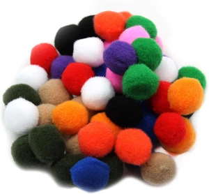Creative Arts von Pom-Poms, 1 Zoll, verschiedene Farben, 50/Tasche (69500) - Bild 1 von 12