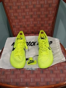 Men's 11 Nike ZoomX Dragonfly Volt Mint Foam Track Spikes DR9922-700 - Picture 1 of 7