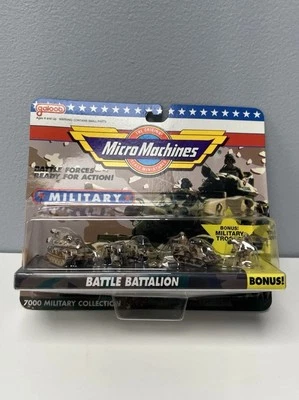 Micro Machine Military 1992 Limited Battle Battalion #9  Galoob SEALED - Image 1 of 4