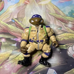 Vintage Teenage Mutant Ninja Turtles Action Figure 1991 Donatello Pro Pilot Don - Picture 1 of 3