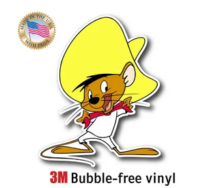 SPEEDY GONZALES FUNNY DECAL STICKER 3M USA TRUCK VEHICLE WINDOW WALL CARTOON - Bild 1 von 2