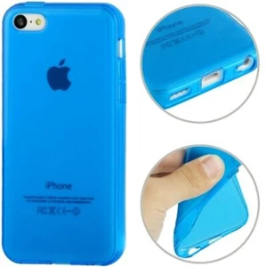 Futerał ochronny TPU Case do telefonu komórkowego Apple iPhone 5C niebieski - Zdjęcie 1 z 4