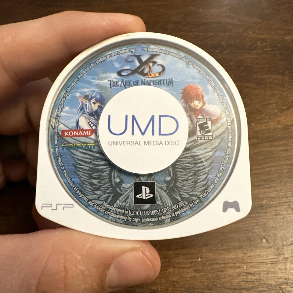 Ys: The Ark of Napishtim (Sony PSP, 2006) Tested - Authentic - Image 1 of 1