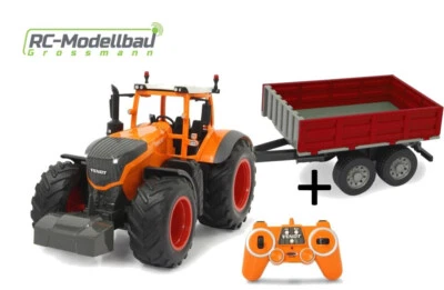 Jamara 405045 Fendt 1050 Vario Kommunal 1:16 Traktor + Kipper mit Hebefunktion - Bild 1 von 4