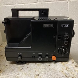 EUMIG S905 Super 8mm Movie Projector Genuine Leather Case Vintage Collectors - Picture 1 of 20
