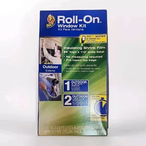Ente Roll-On Fenster Kit AUSSEN - 84" x 112" eine Terrassentür / zwei große Fenster - Bild 1 von 2