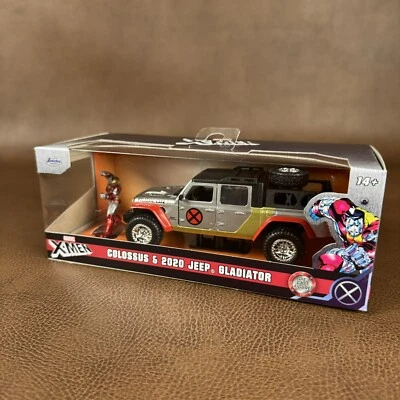 Marvel X-Men : Colossus & 2020 Jeep Gladiator Jada Die Cast Figure Set - Image 1 of 4