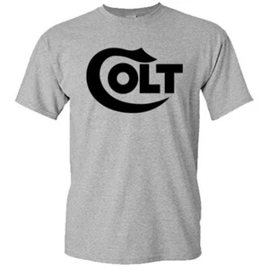 COLT Guns Firearms Men's Gray S to 5XL - Picture 1 of 1