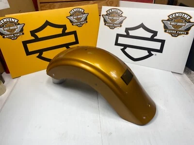 🔥Harley 09-23 Touring Ultra Road King заднее крыло Prospct золотистое от оригинального производителя 🔥 - Изображение 1 из 4