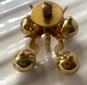 4 ball Adjustable Pendulum for Torsion Clock - Brass - Pendulum - Picture 1 of 3