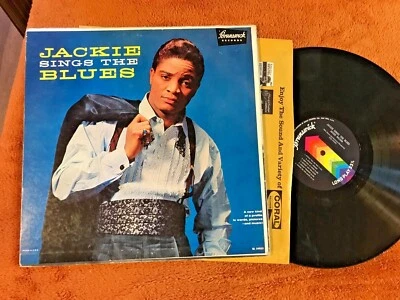 JACKIE WILSON поет блюз оригинал ' 60 BRUNSWICK BL54055 LP Black Label душа lp! - Изображение 1 из 4