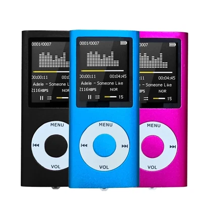 LETTORE PLAYER MP4 MP3 RIPRODUCE AUDIO VIDEO FOTO RADIO SLOT MEMORIA ESPANDIBILE - Immagine 1 di 4