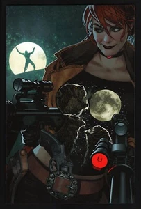 Hombre lobo de noche #1 Adam Hughes variante virgen 1:50 casi nuevo - Imagen 1 de 2