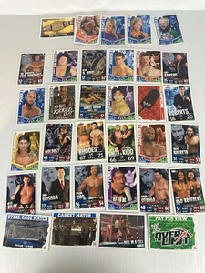 Slam Attax Evolution WWE Topps Trading Card Bundle Free Post - Picture 1 of 7