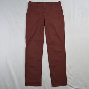 KUT from the Kloth 2 Dusty Red Brushed Trouser Skinny Womens Dress Pants - Picture 1 of 9