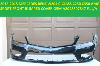 ✅ Parachoques delantero deportivo fabricante de equipos originales Mercedes Benz Clase C AMG C250 C350 W204 2012-2014 Foto 1 de 4