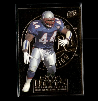 1995 Fleer Ultra - Marion Butts #200 Gold Medallion - Image 1 of 2