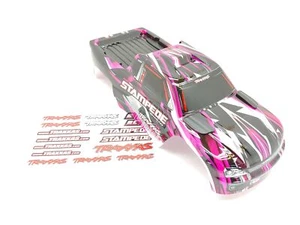 NEW Traxxas Stampede BL-2S HD CLIPLESS Edition 1/10 Monster Truck Body PINK - Picture 1 of 9