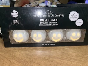 Disney Nightmare Before Christmas Musical Lights Halloween 8’ Emoteglow Music - Picture 1 of 10