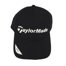 TaylorMade Golf Casual Adjustable Fit Cap Hat - Black/White