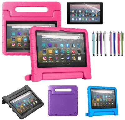 For Amazon Fire 7 2022 12th Gen 7 inch Tablet Case Cover + Free Screen Protector - Image 1 of 2