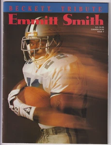 Beckett Tribute Emmitt Smith Dallas Cowboys HOF - Picture 1 of 2
