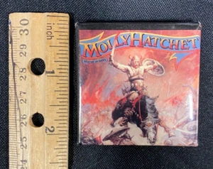 Vintage 1980S' Molly Hatchet Beatin' The Odds Album Promo Pin! 4323 - Picture 1 of 2