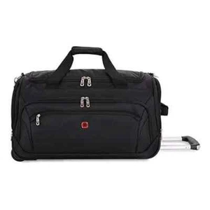 SWISSGEAR Zurich Borsa Borsone 22" con Ruote Soft Shell - Nera (VEDI FOTO) - Foto 1 di 7