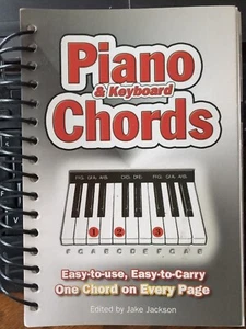 PIANO & KEYBOARD CHORDS - FLAME TREE - F/POST- VGC - Picture 1 of 2