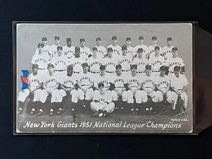 Willie Mays - NEW YORK GIANTS 1951 National League Champions 1947-66 Exhibits - Picture 1 of 6