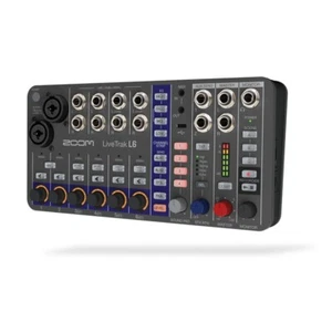 Zoom LiveTrak L6 10-channel Compact Digital Mixer (Open Box) - Picture 1 of 1