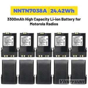 10PC 3300mAh NNTN7038A Bateria do Motorola APX6000 APX7000 APX8000 APX7000XE - Zdjęcie 1 z 12