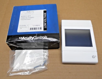 ACUITY CONTROLS NGWY2 GFX GRAPHIC TOUCHSCREEN CONTROL SWITCH LOW VOLT (41 AVAIL) - Image 1 of 4