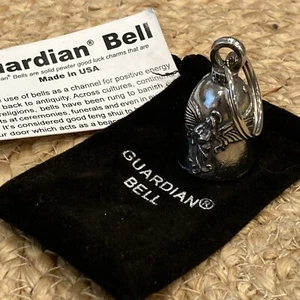 Schutzengel Zinn Made in USA "Praying Angel" mit Schlüsselanhänger 1,5" hoch - Bild 1 von 8