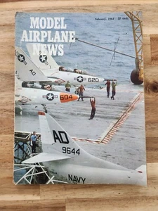 Vintage Copy of Model Airplane News Magazine dated February 1965 - Picture 1 of 7