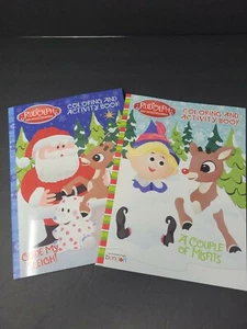 New Rudolph The Red Nosed Reindeer Guide my Sleigh Coloring  & activity Book  - Picture 1 of 9